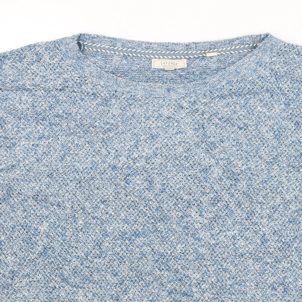 Fat Face Womens Blue   Pullover Jumper Size 10