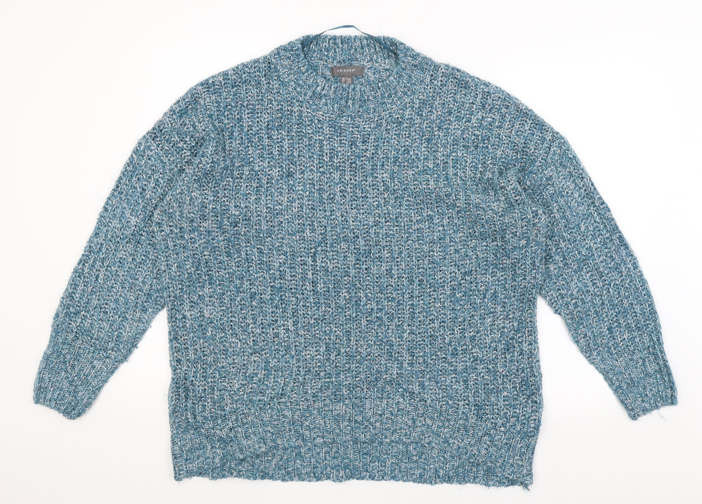 Primark Womens Blue   Pullover Jumper Size 16