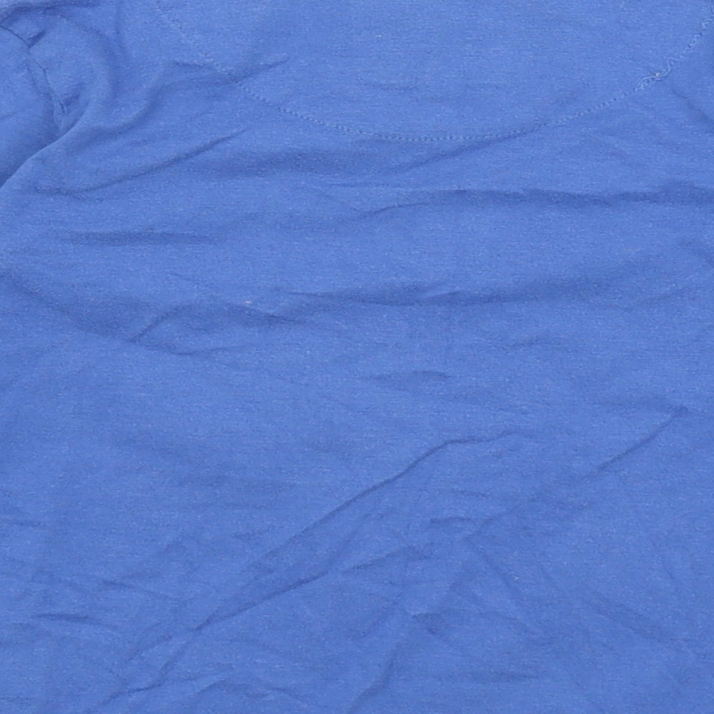 Rocha Little Rocha Boys Blue   Basic T-Shirt Size 3-4 Years  - Rocket Ship