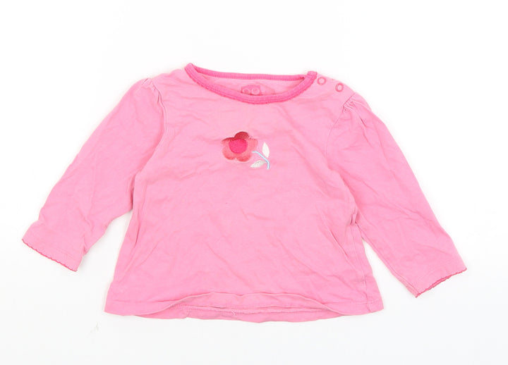 TU Baby Pink   Basic T-Shirt Size 9-12 Months