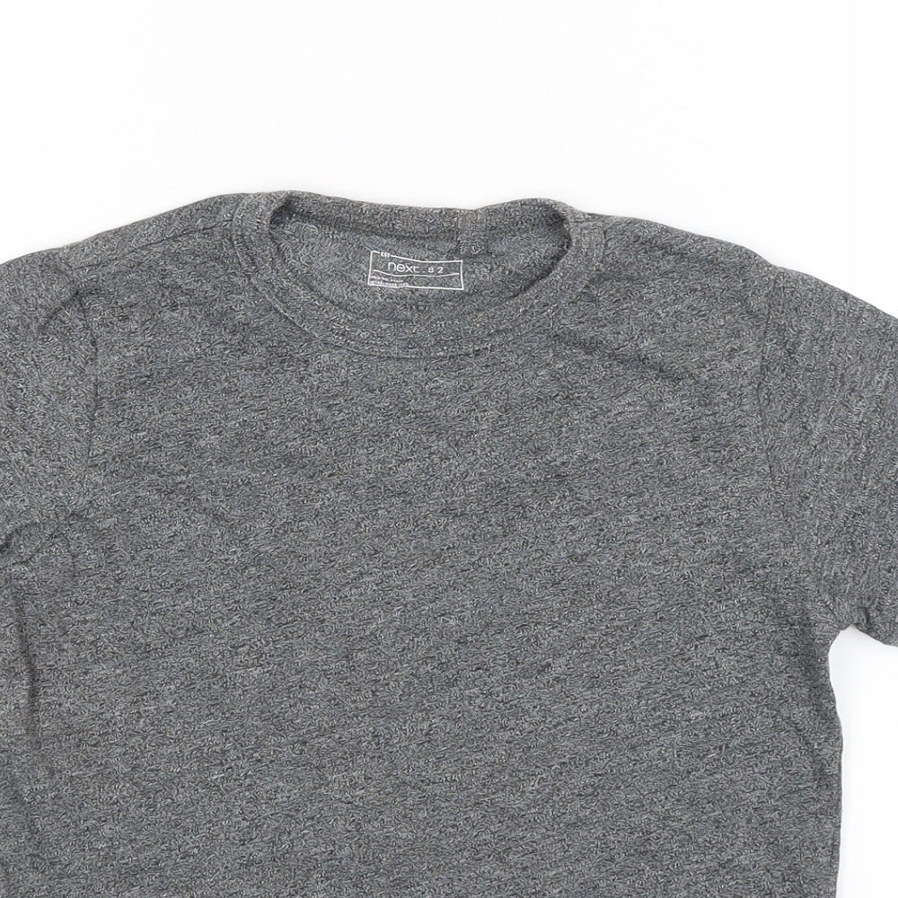 NEXT Boys Grey   Basic T-Shirt Size 9 Years