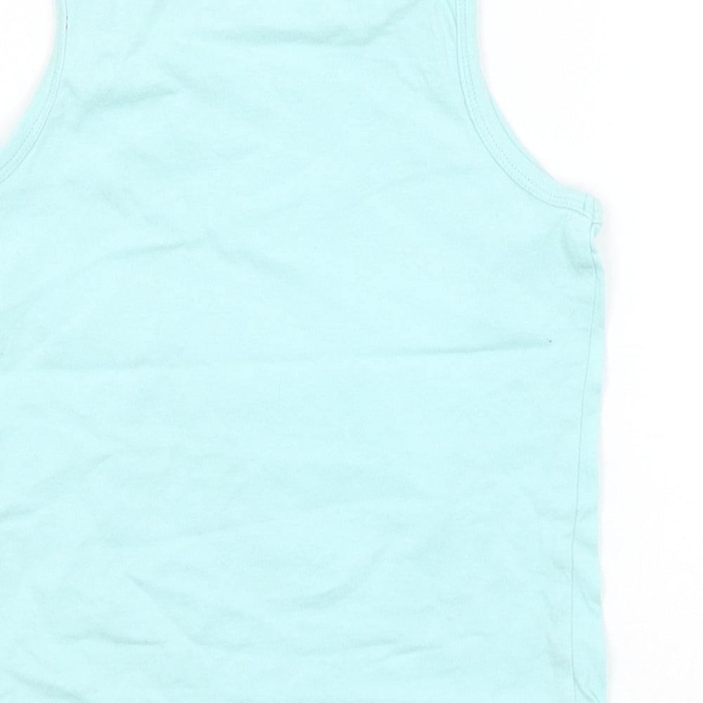 Nutmeg Girls Blue   Basic Tank Size 2-3 Years  - Cool Dude