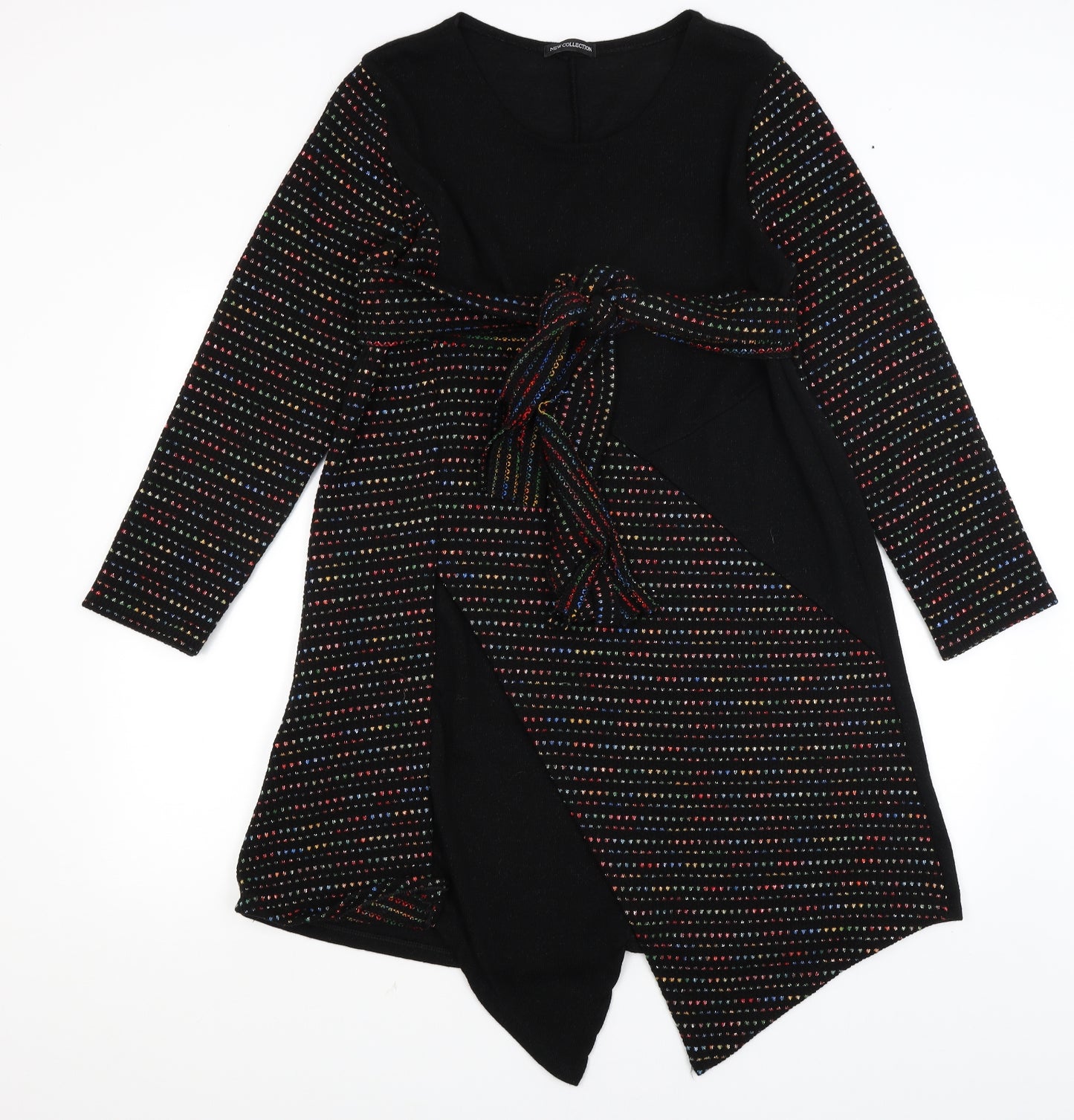 New Collection Womens Black   Jumper Dress  Size M