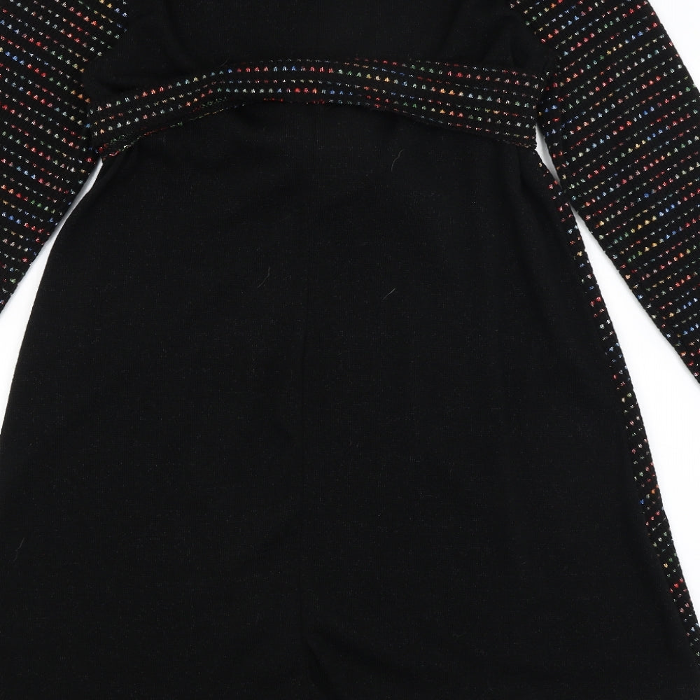 New Collection Womens Black   Jumper Dress  Size M