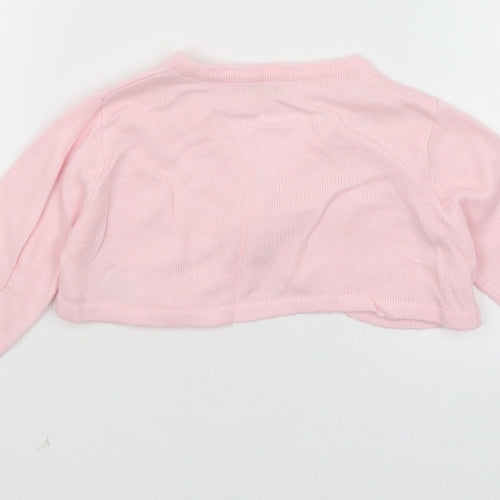 Bambini Baby Pink   Cardigan Jumper Size 12-18 Months