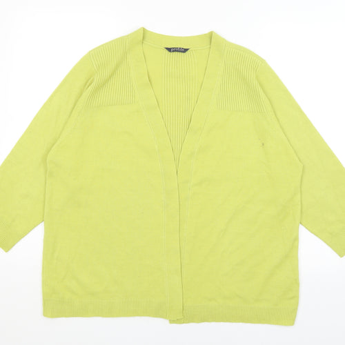 Profile Womens Green   Wrap Jumper Size 20