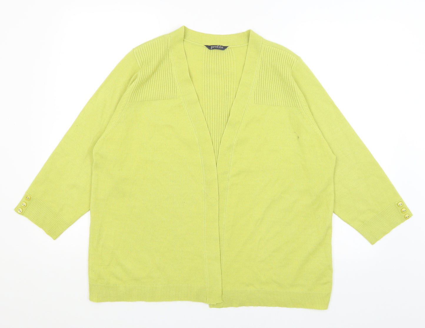 Profile Womens Green   Wrap Jumper Size 20