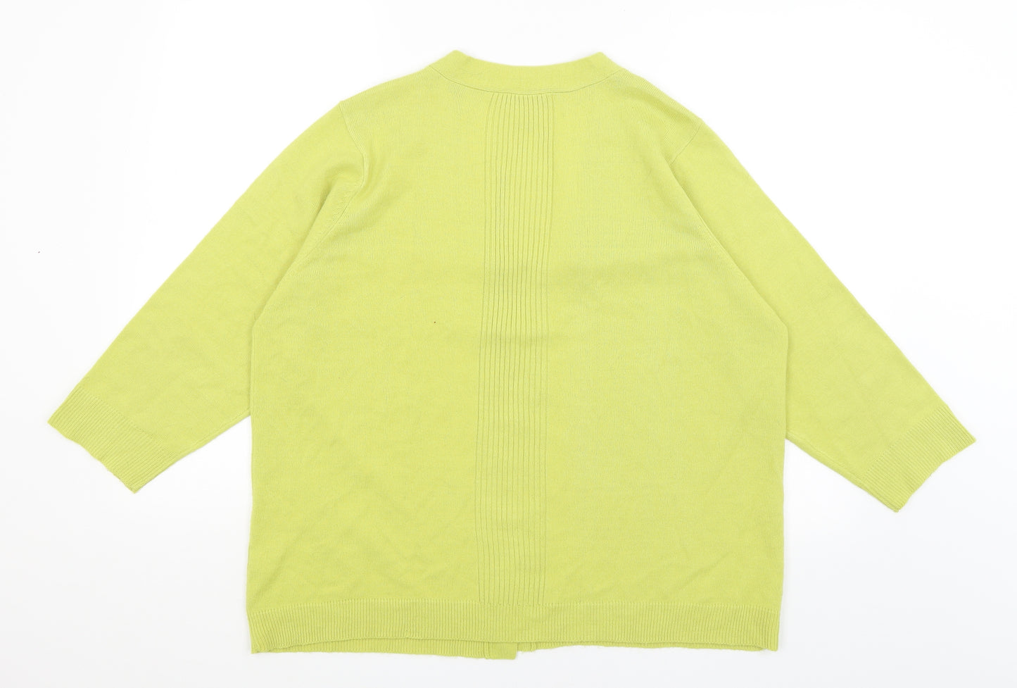 Profile Womens Green   Wrap Jumper Size 20