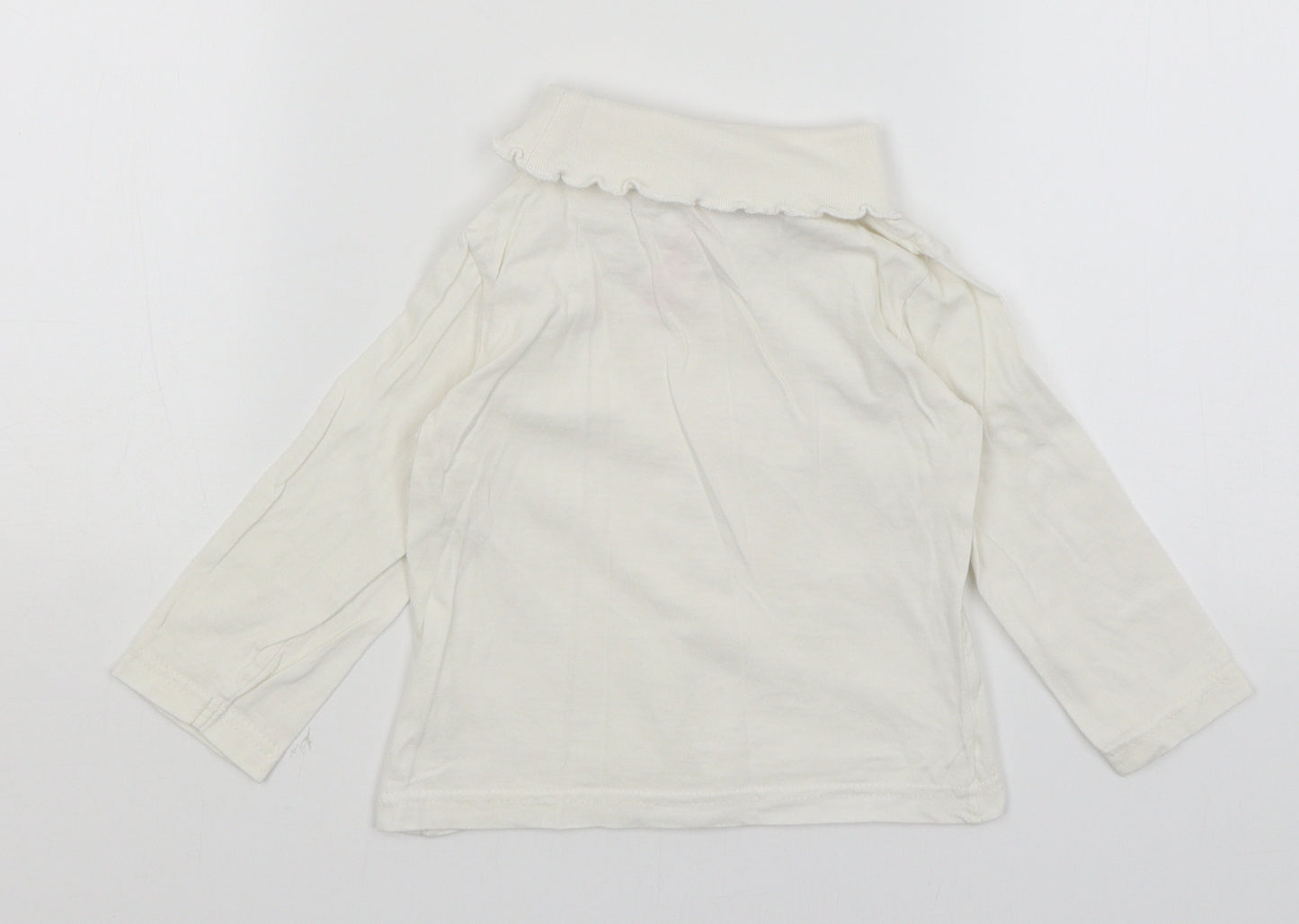 E-vie Angel Baby White   Basic T-Shirt Size 18-24 Months