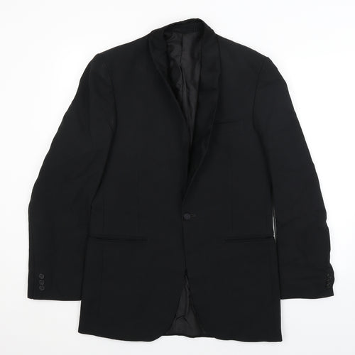 C&A Mens Black   Jacket Blazer Size M