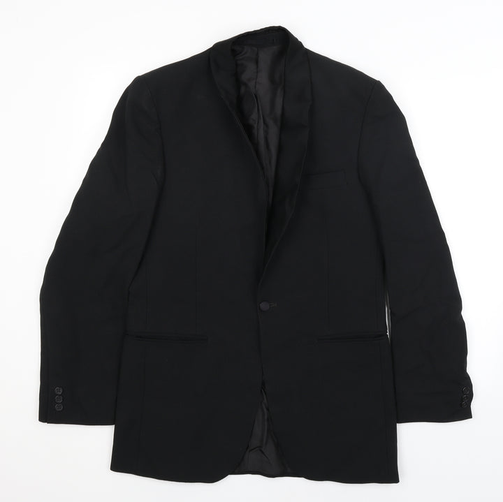 C&A Mens Black   Jacket Blazer Size M
