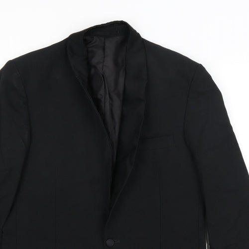 C&A Mens Black   Jacket Blazer Size M