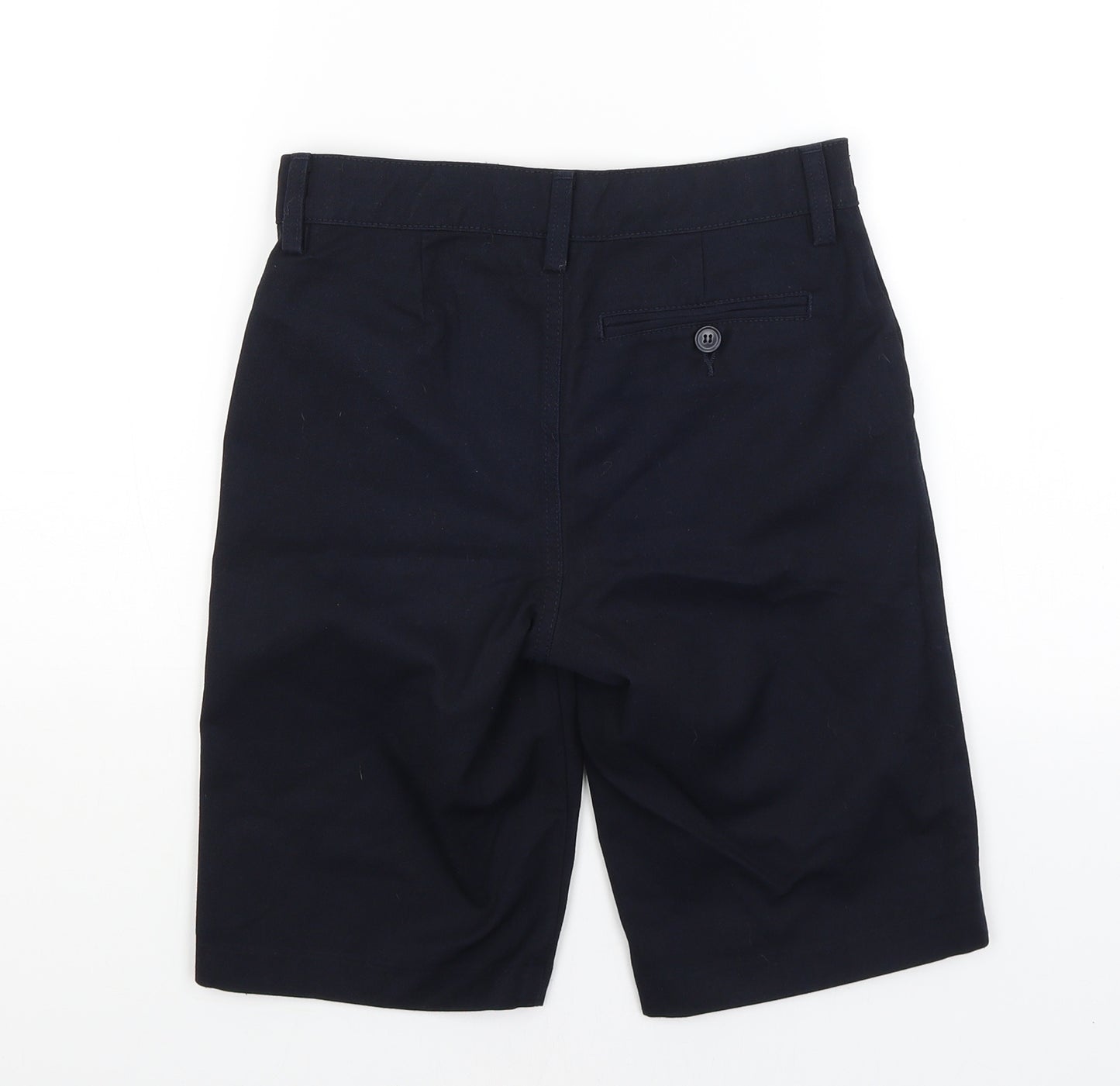 Next School Boys Blue   Chino Shorts Size 10 Years
