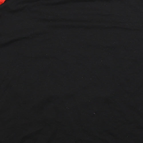 Preworn Mens Black Solid   Pyjama Top Size L  - Christmas 2020