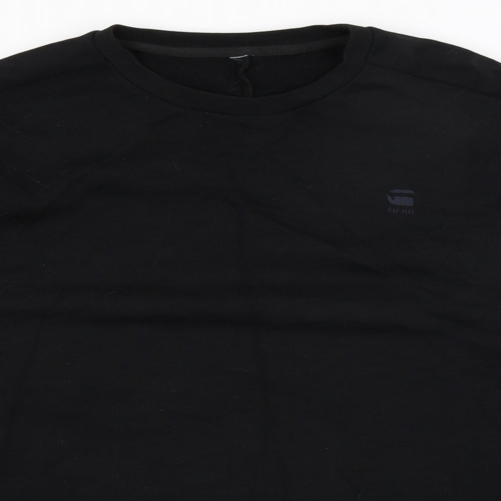 G-Star Mens Black   Pullover Jumper Size L