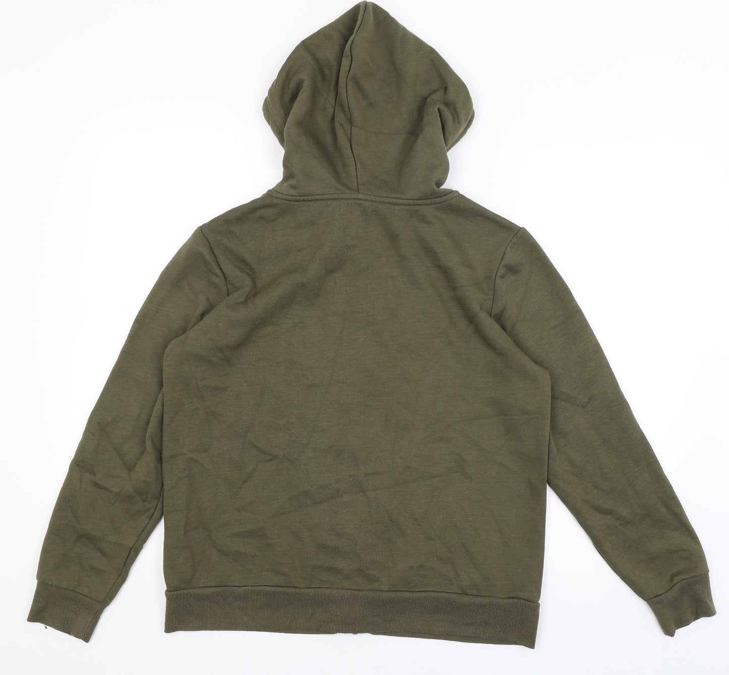 Papaya Womens Green   Full Zip Hoodie Size M