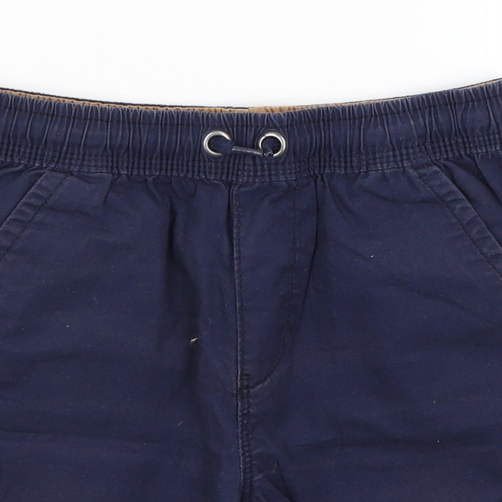 George Boys Blue   Chino Shorts Size 7-8 Years