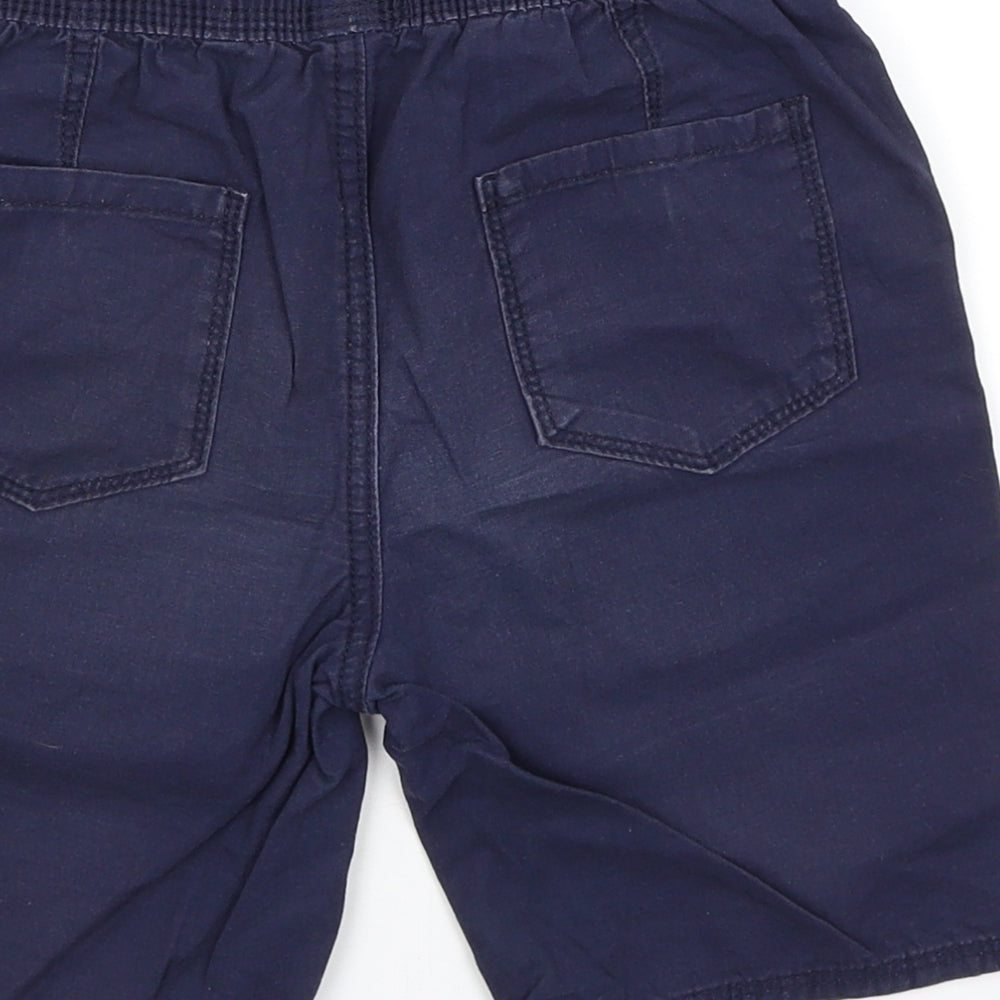George Boys Blue   Chino Shorts Size 7-8 Years