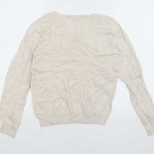 Dorothy Perkins Womens Beige   Pullover Jumper Size 12