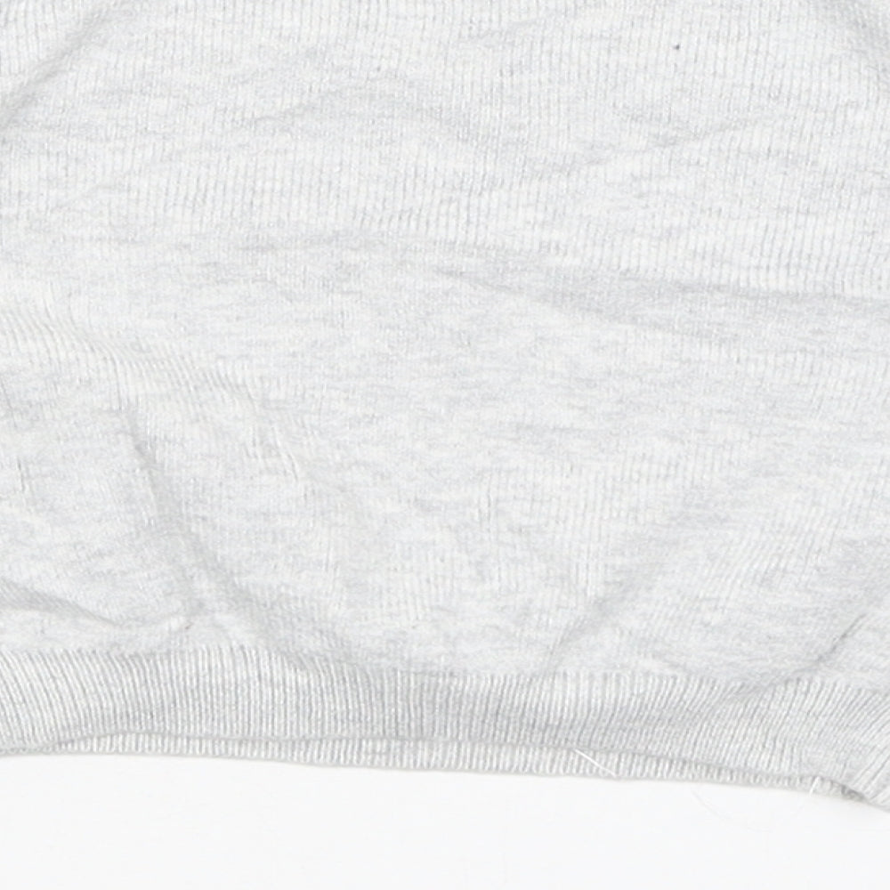 Primark Girls Grey   Pullover Jumper Size 3-4 Years  - Unicorn