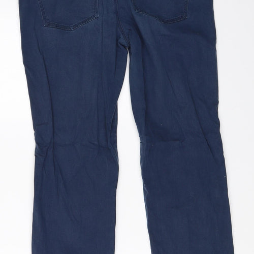 Yessica Womens Blue   Straight Jeans Size 38 L27 in