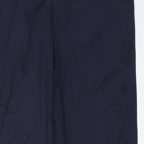 Papaya Womens Blue   Chino Trousers Size 12 L26 in