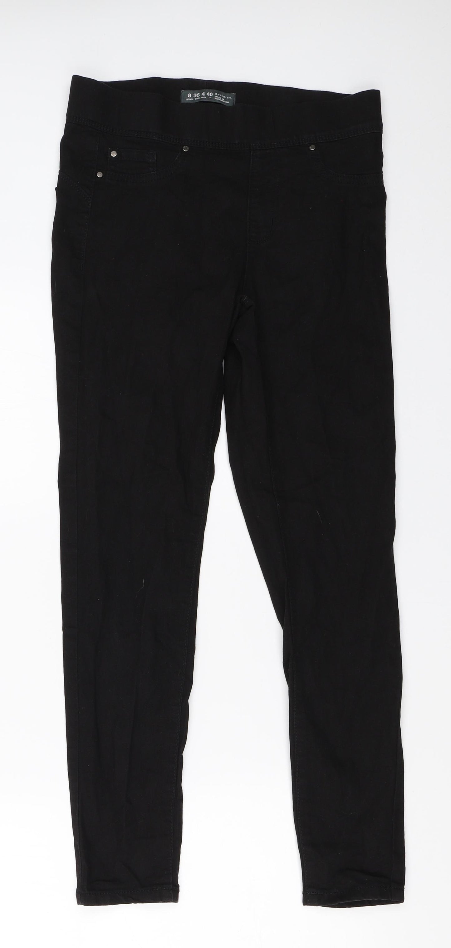 Primark Womens Black   Jegging Jeans Size 8 L26 in