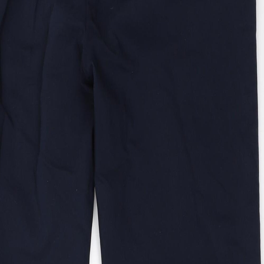 H&M Womens Blue   Capri Trousers Size 36 L25 in
