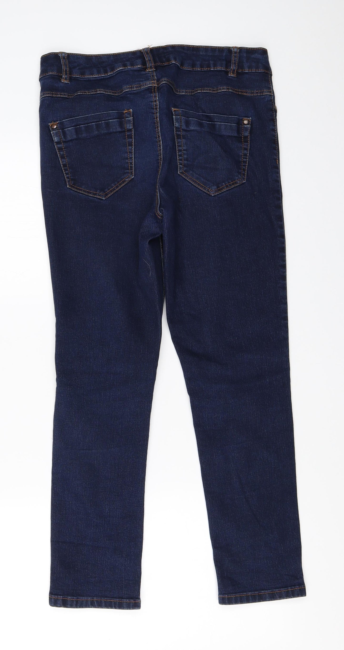 George Womens Blue  Denim Skinny Jeans Size 10 L24.5 in