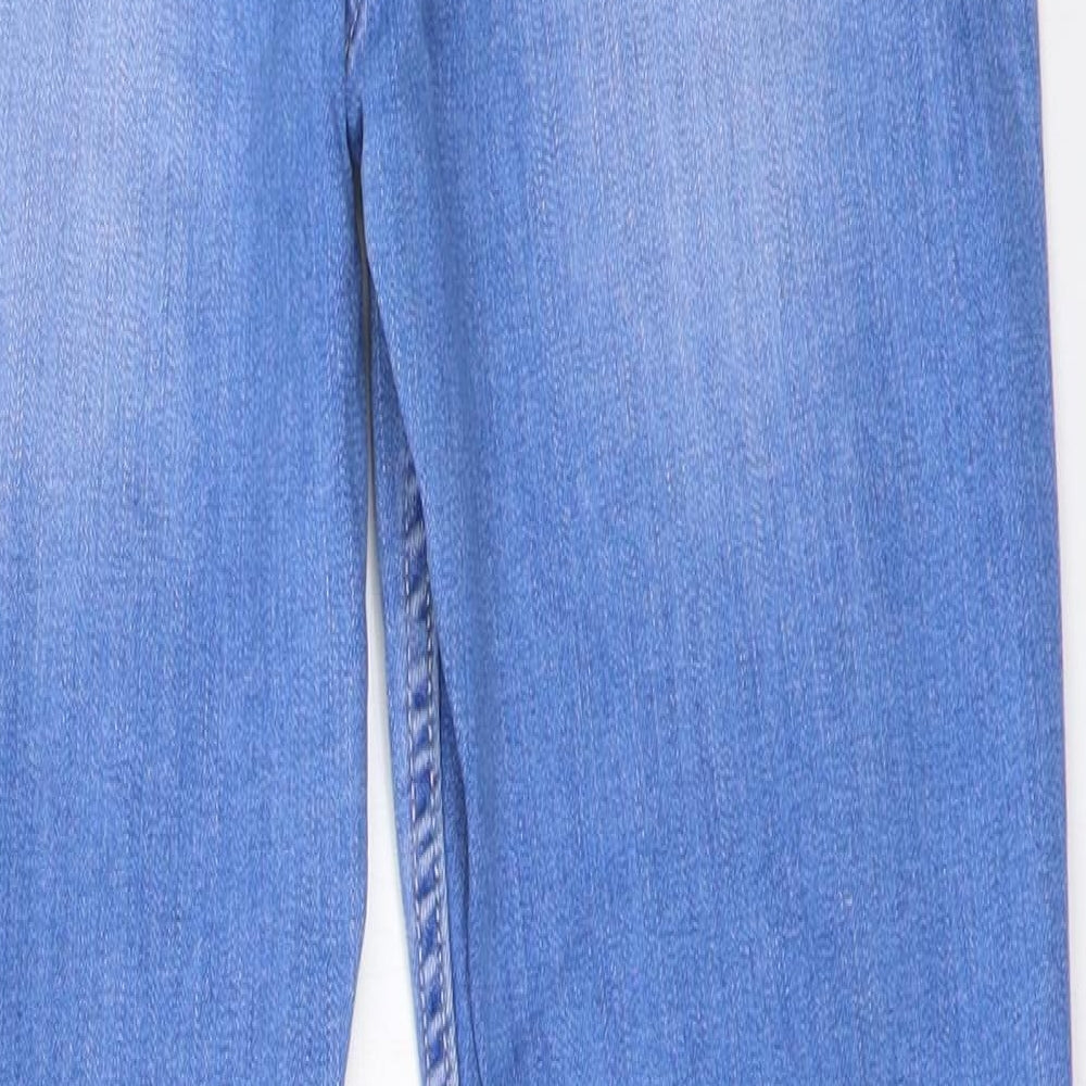 NEXT Womens Blue  Denim Skinny Jeans Size 14 L28 in