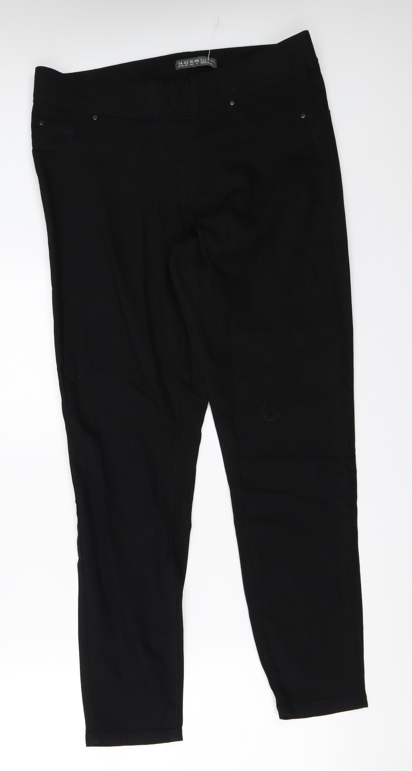 Primark Womens Black   Jegging Jeans Size 14 L28 in