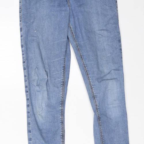 Topshop Womens Blue  Denim Skinny Jeans Size 30 in L32 in - Joni jeans
