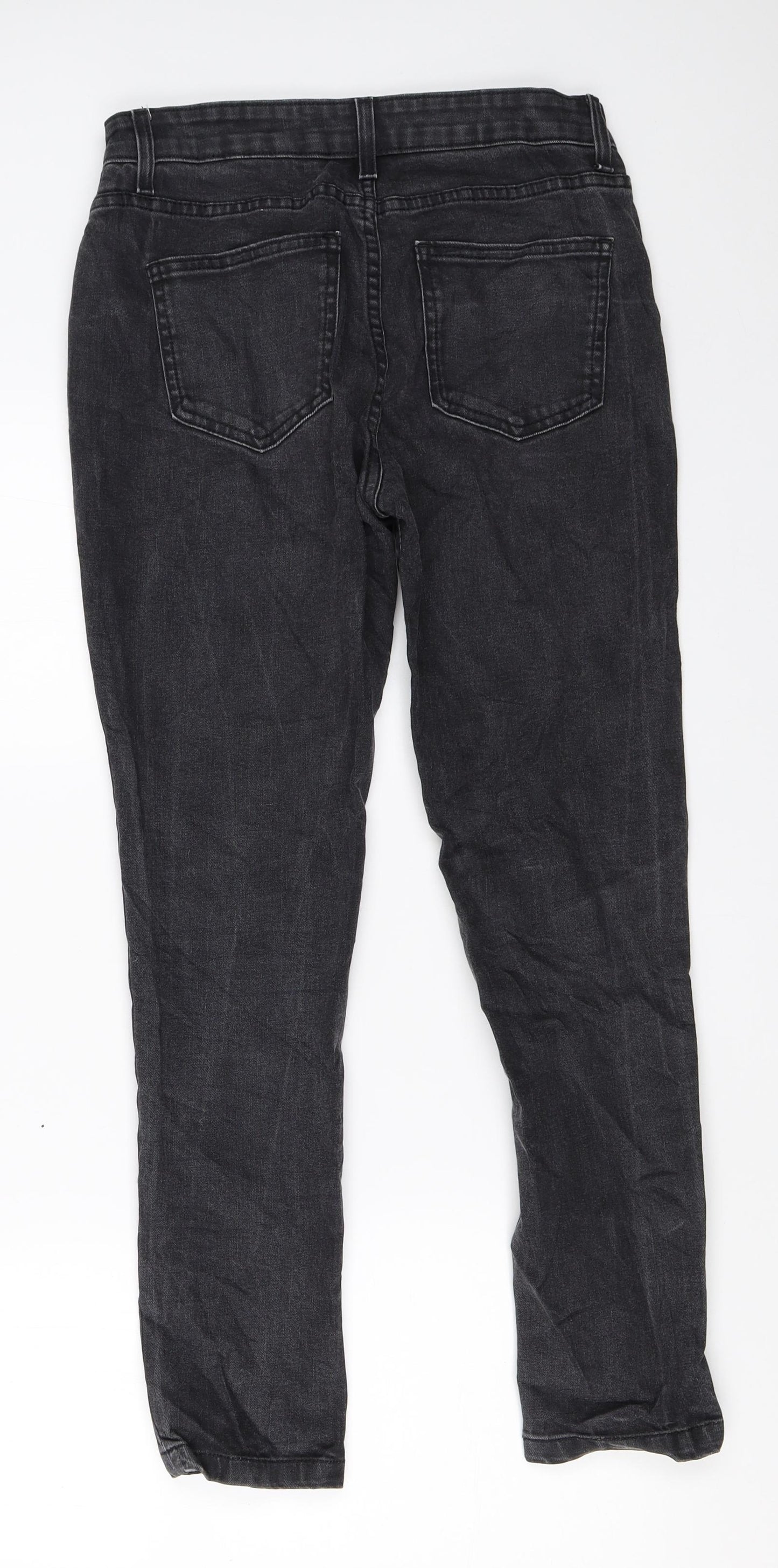 Boden Womens Black  Denim Skinny Jeans Size 10 L26 in