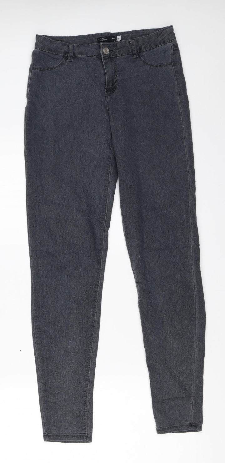 Sinsay Womens Grey   Skinny Jeans Size 34 L29 in