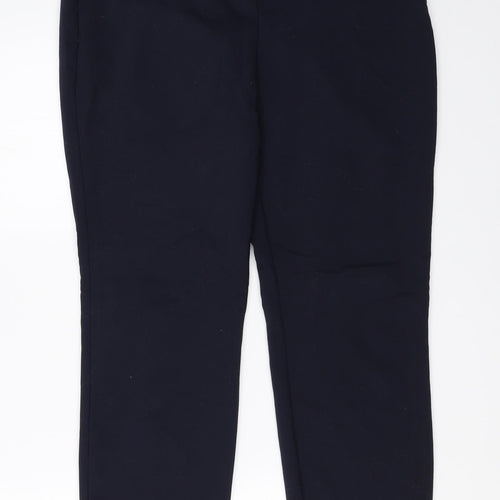 Papaya Womens Blue   Trousers  Size 12 L26.5 in