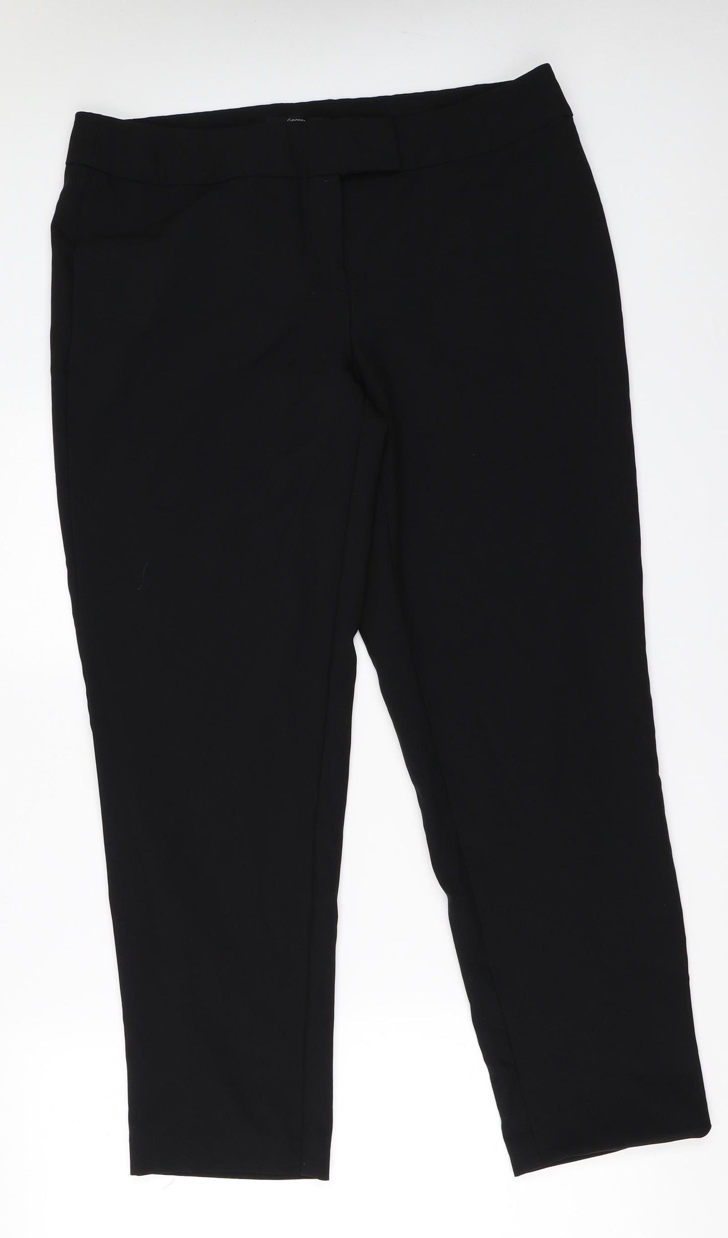 George Womens Black   Trousers  Size 16 L28.5 in