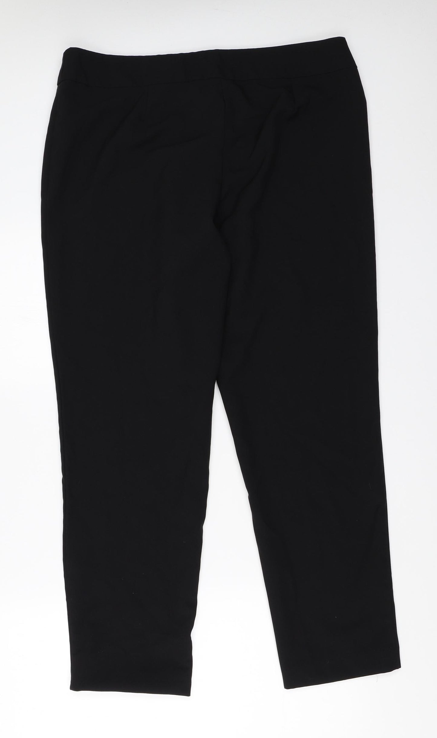 George Womens Black   Trousers  Size 16 L28.5 in