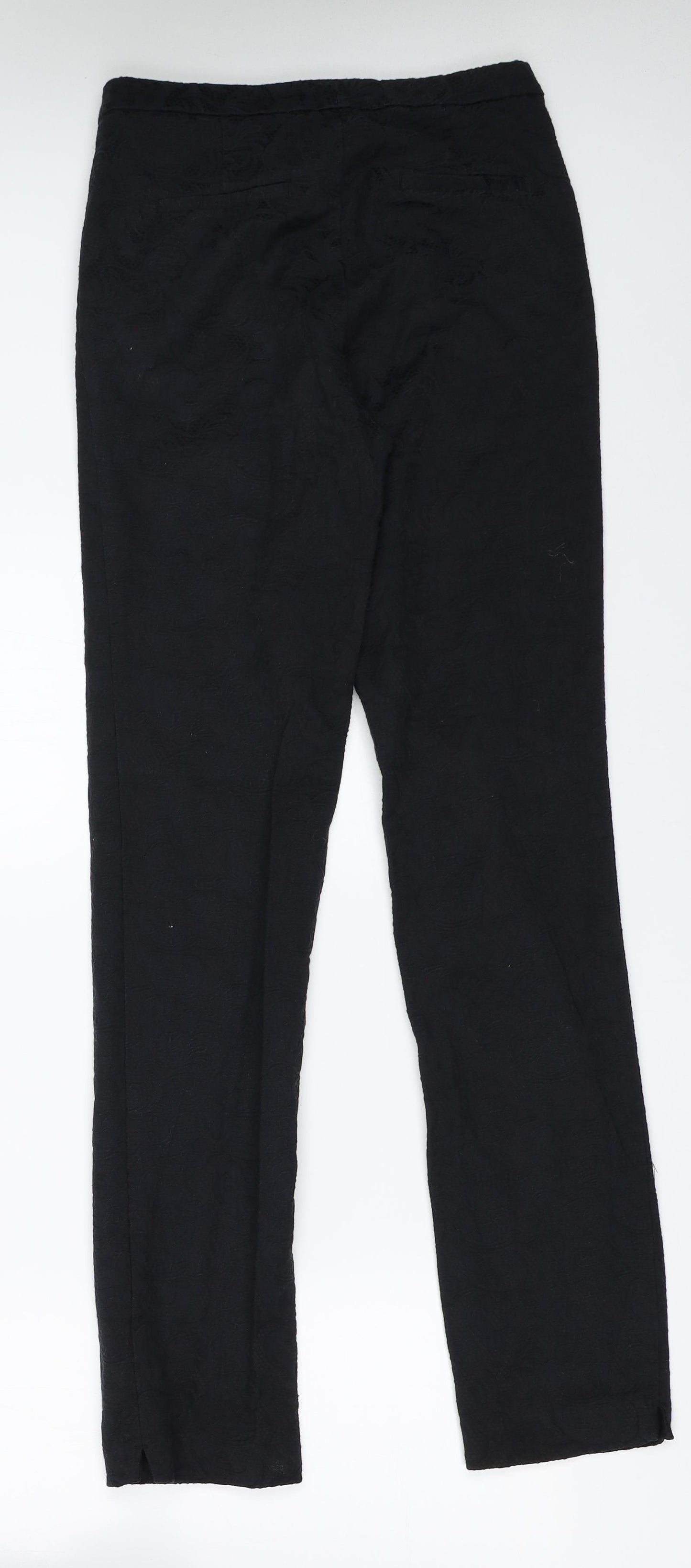 Marks and Spencer Womens Black   Trousers  Size 8 L31 in