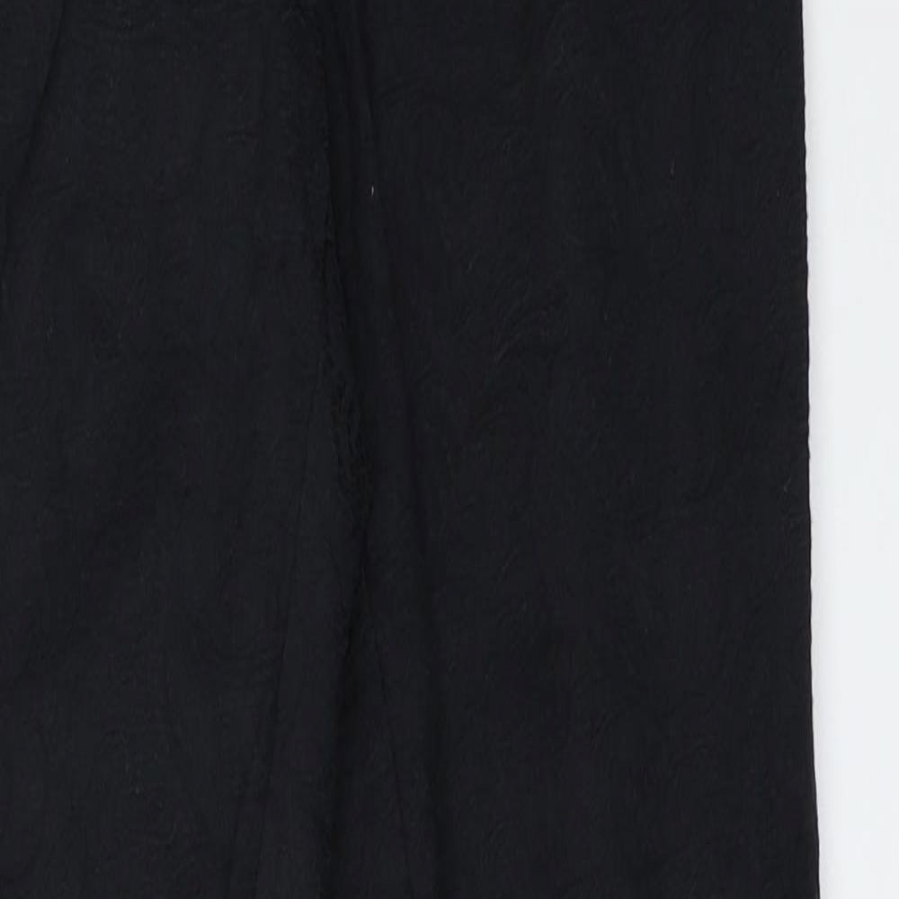 Marks and Spencer Womens Black   Trousers  Size 8 L31 in