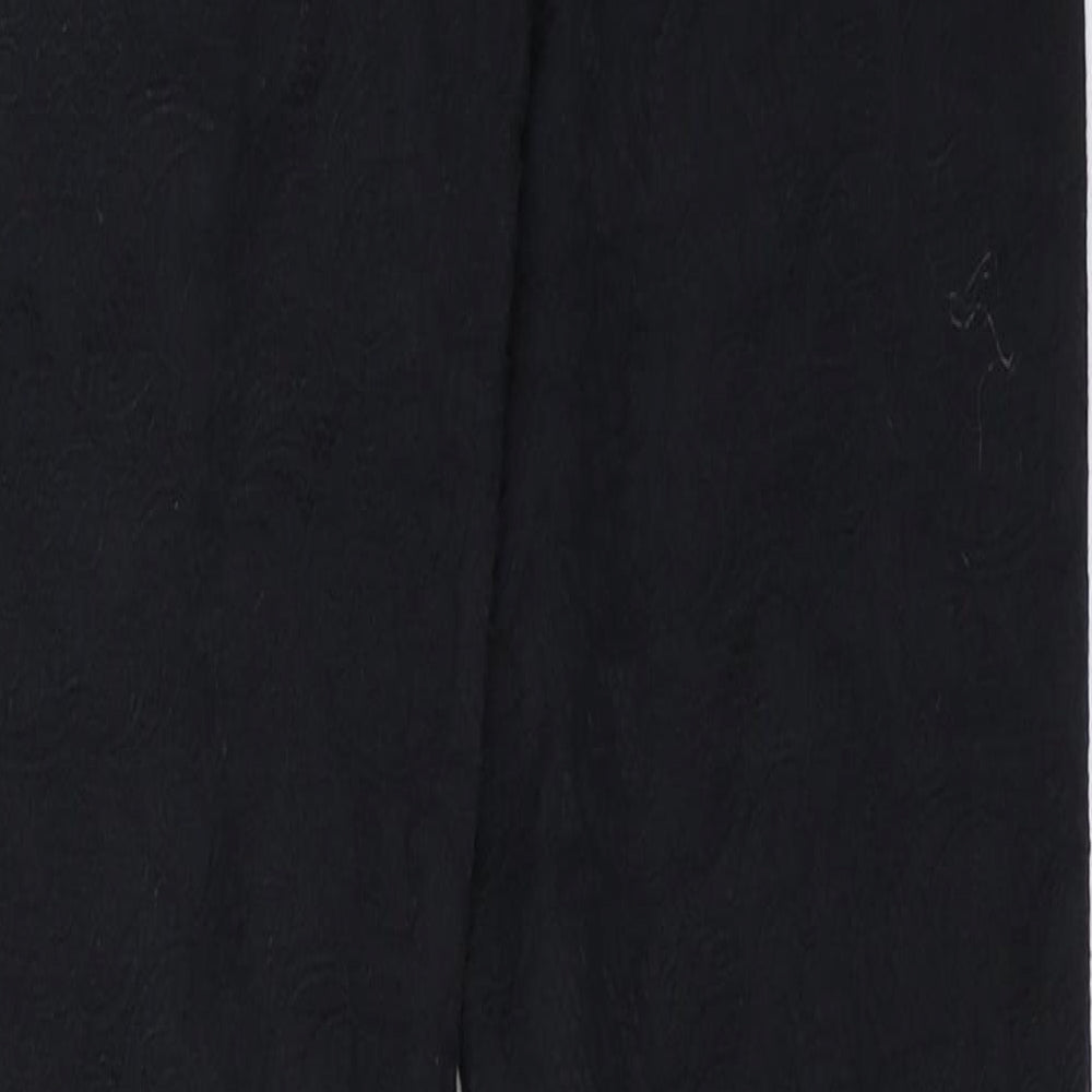 Marks and Spencer Womens Black   Trousers  Size 8 L31 in