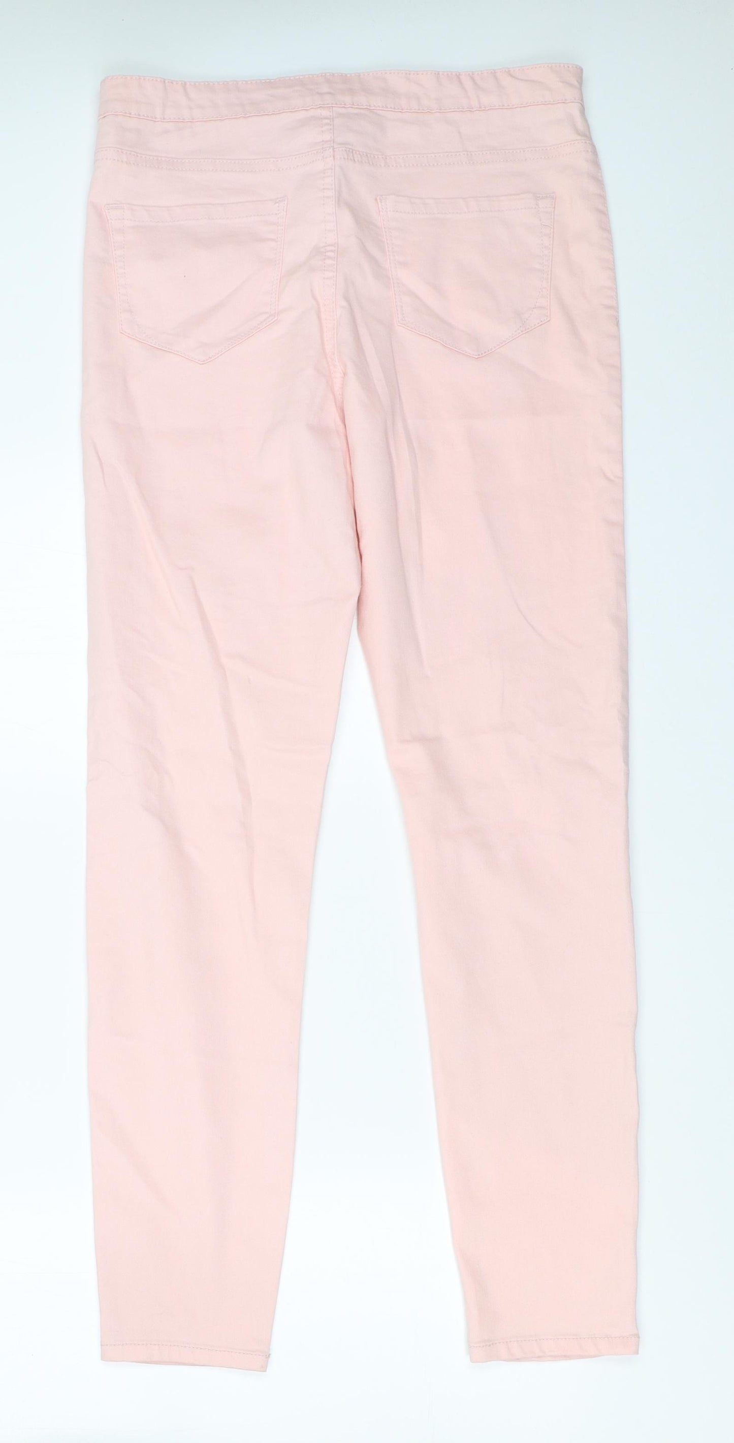Primark Womens Pink   Skinny Jeans Size 14 L28.5 in