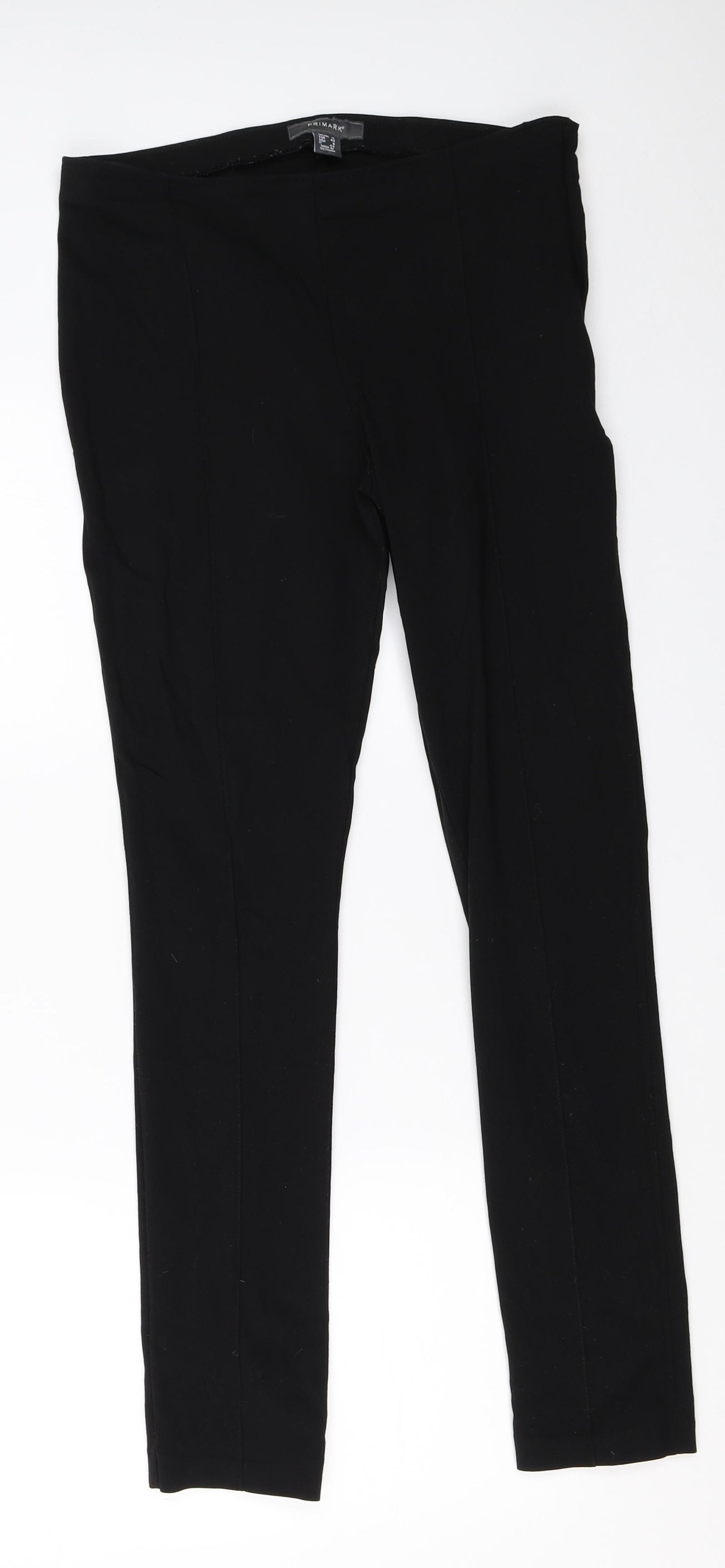 Primark Womens Black   Trousers  Size 12 L27.5 in