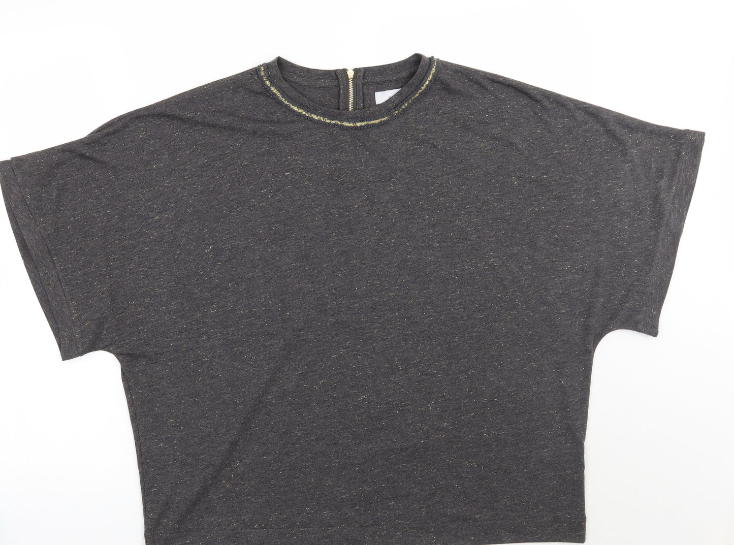 Per Una Womens Grey   Basic T-Shirt Size 14