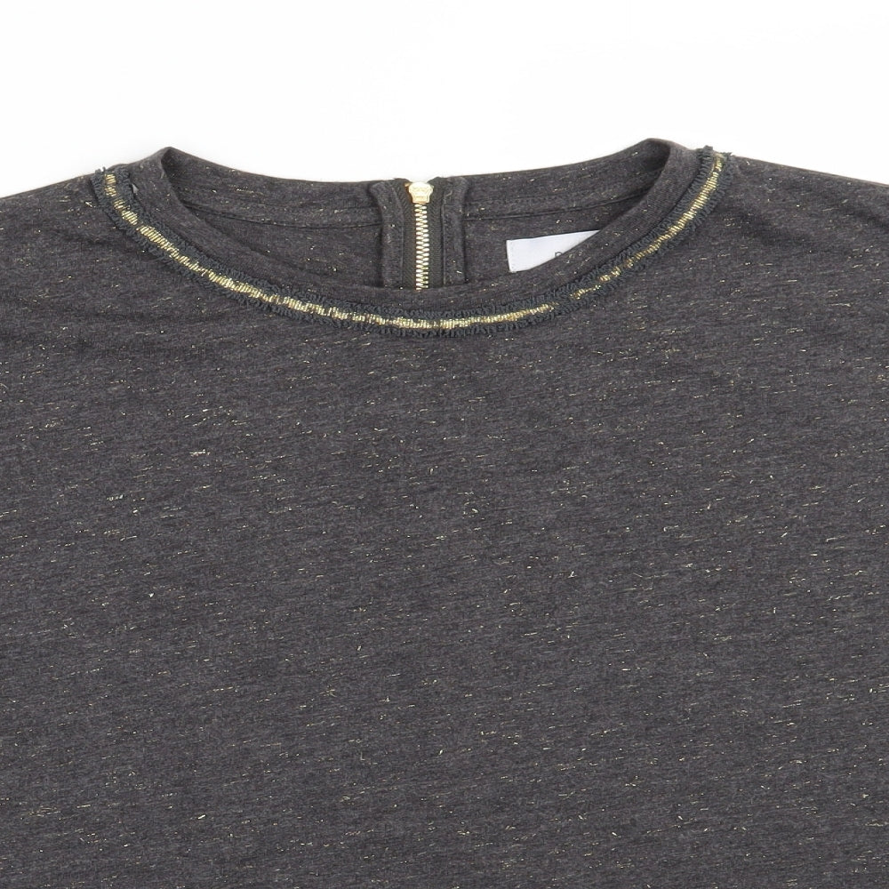 Per Una Womens Grey   Basic T-Shirt Size 14