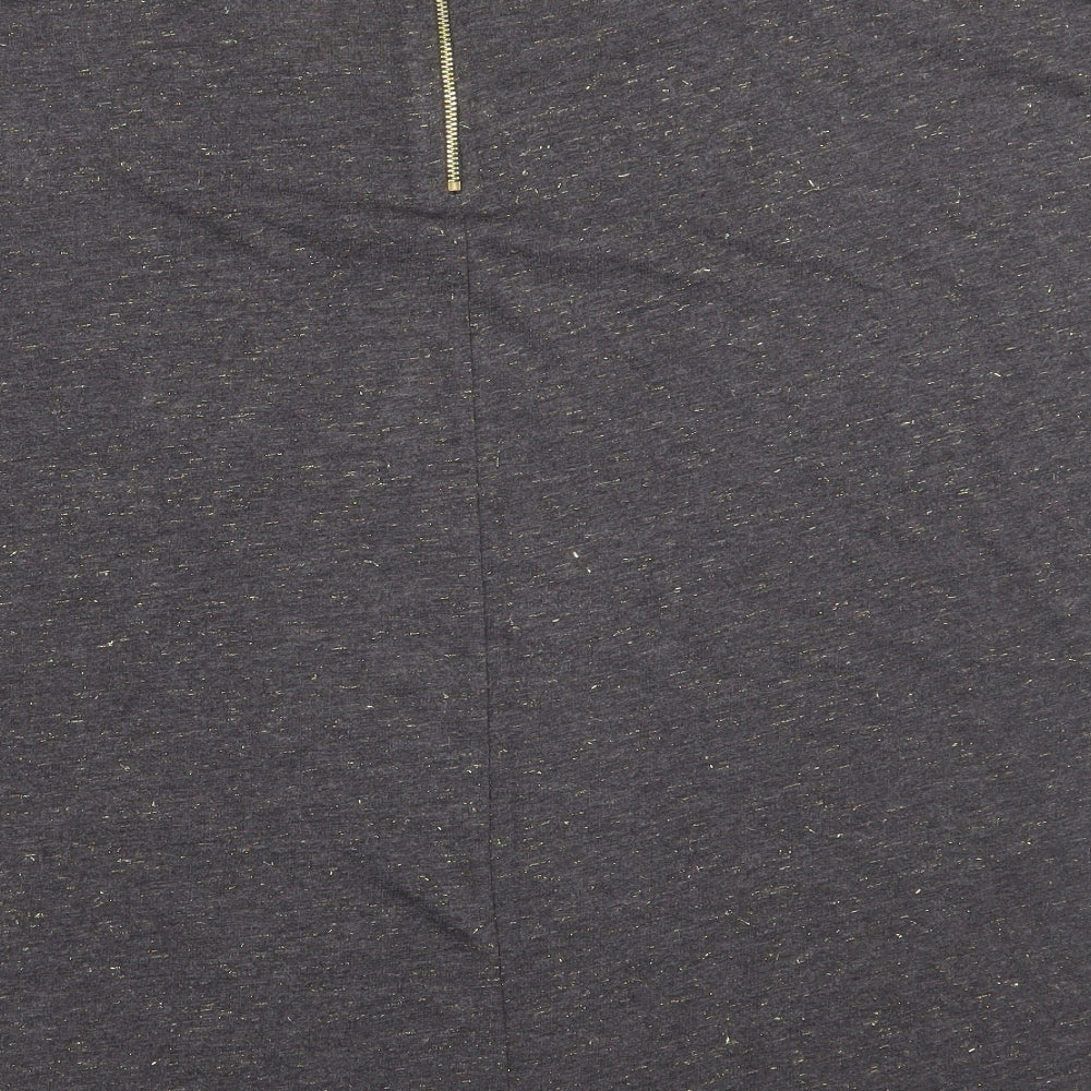 Per Una Womens Grey   Basic T-Shirt Size 14