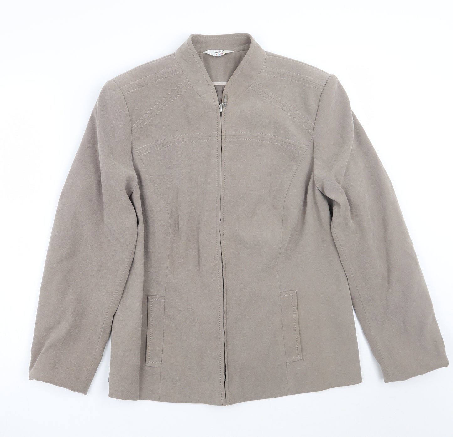 Happit Womens Grey   Jacket Coat Size 14