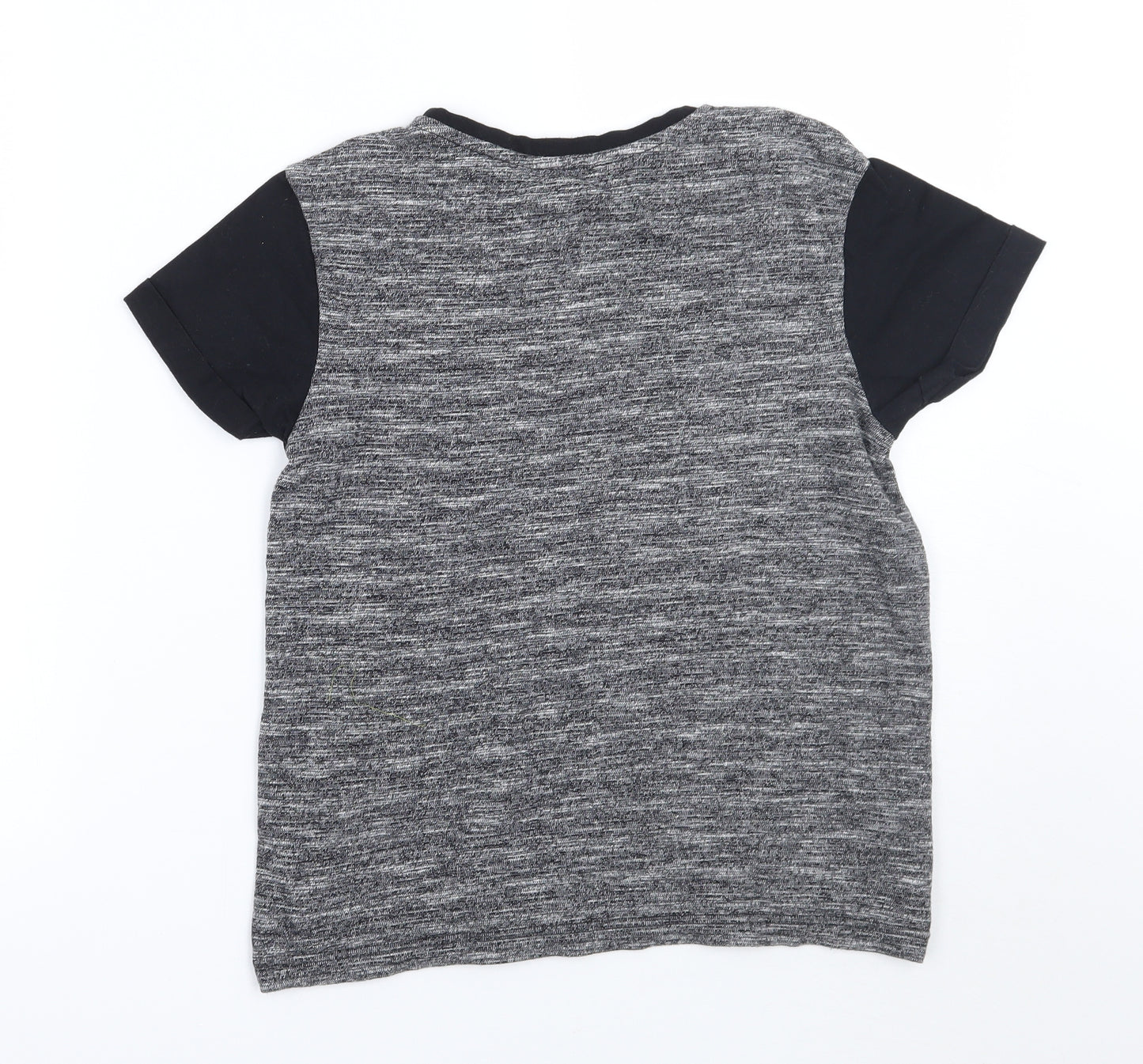 George Boys Grey   Basic T-Shirt Size 9-10 Years