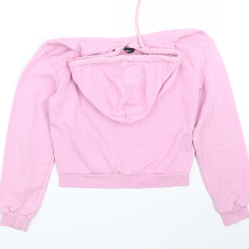 H&M Womens Pink   Pullover Hoodie Size XS