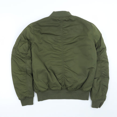Topshop Womens Green   Jacket Coat Size 10