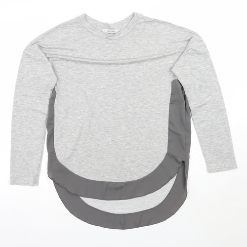 COIN 1804 Womens Grey   Basic T-Shirt Size M